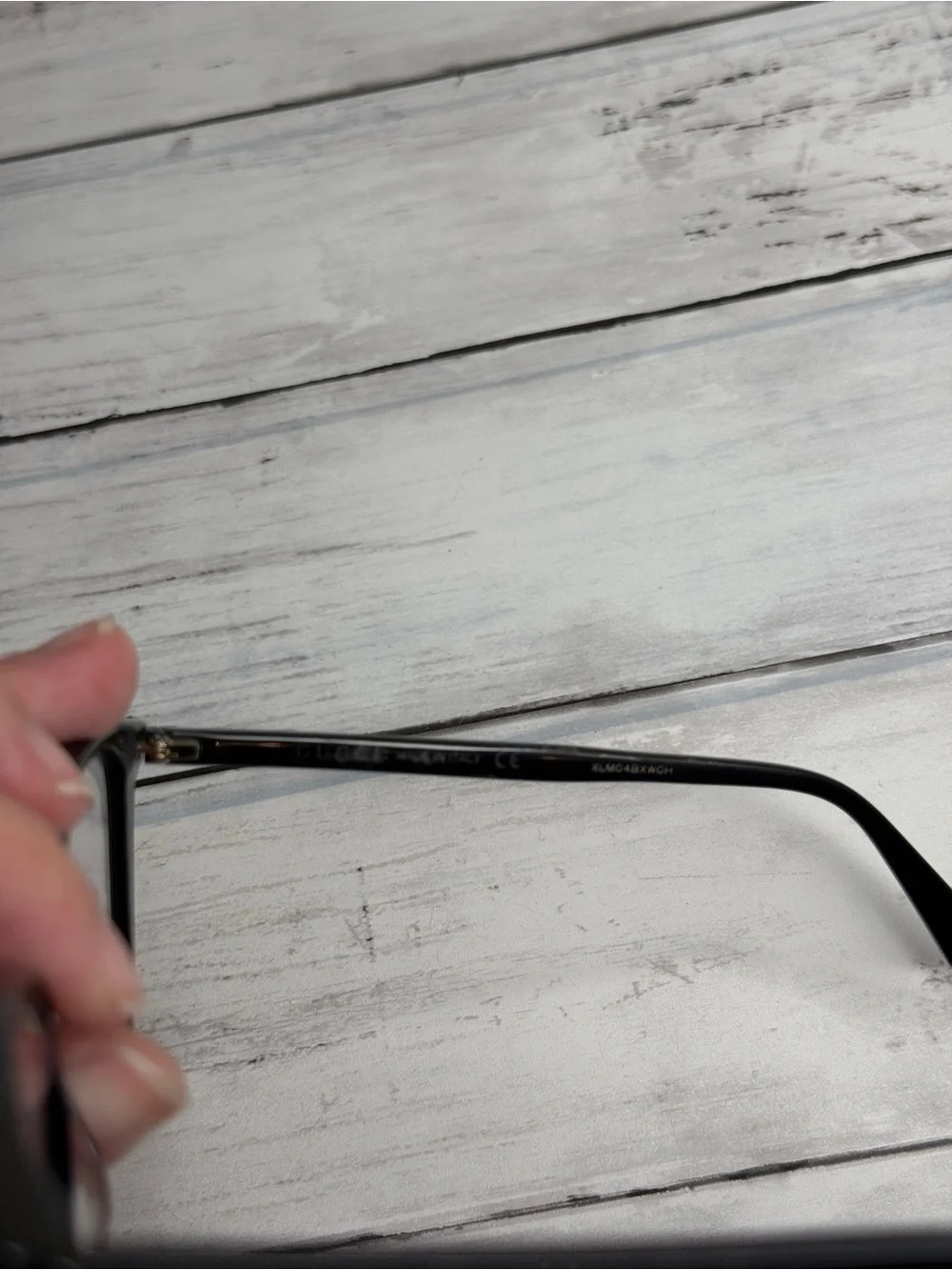 Gucci Black Cat-Eye Women’s Prescription Glasses with Gold GG Emblems